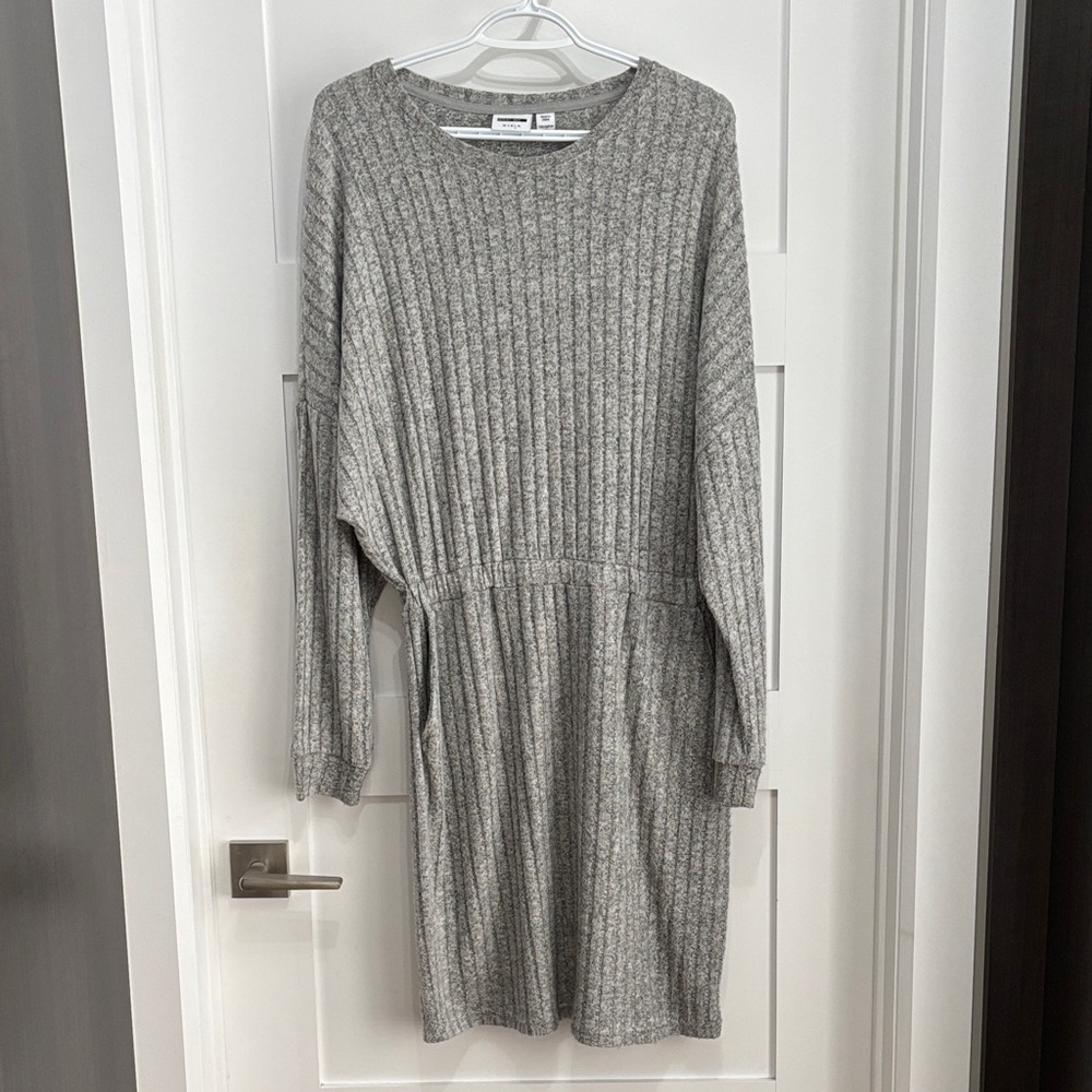 Noisy May Charcoal Knit Dress